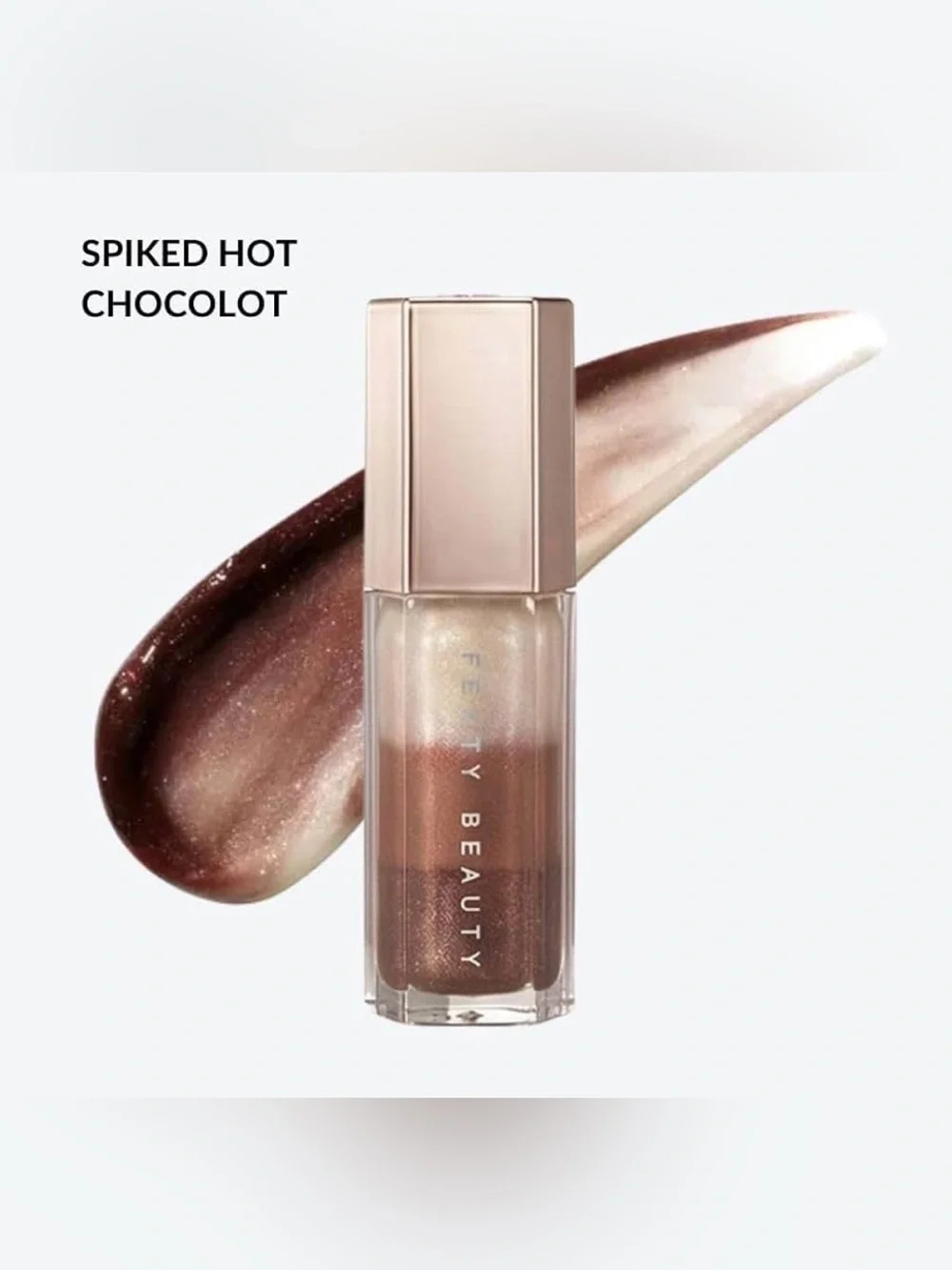 🫦FENTY BEAUTY🫦Ltd. Gloss Bomb Stackz Lip Gloss in Spiked Hot Chocolit/NIP